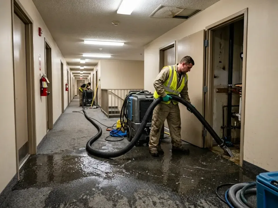 multi-unit-apartment-hallway-f-005 — frequently asked questions, Emergency Burst Pipe Water Extraction & Removal in Altamont…